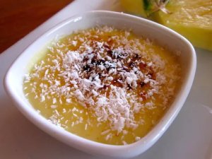 Crème catalane coco