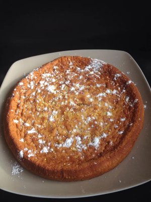 Moelleux chocolat blanc et pistaches