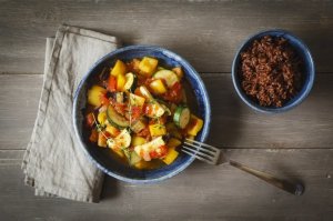 Ratatouille au micro-ondes