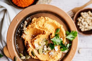 Tartinade aux lentilles corail