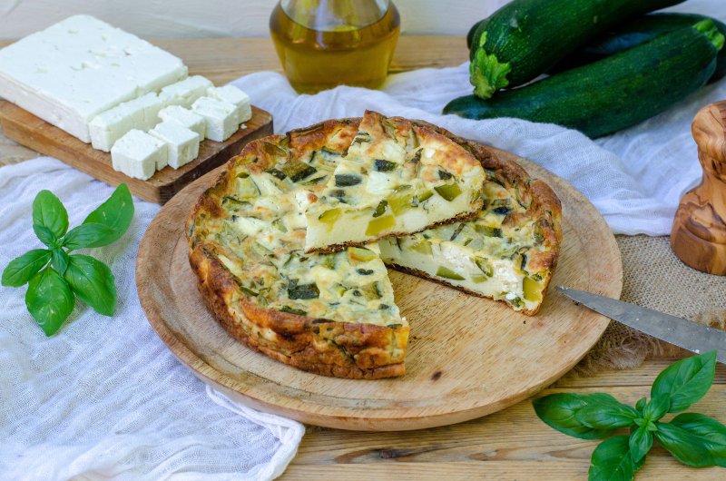 clafoutis de courgettes