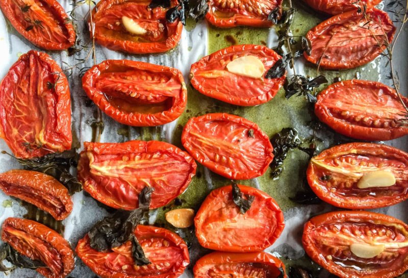 tomates confites