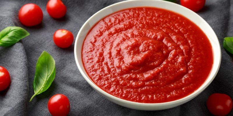 purée de tomates