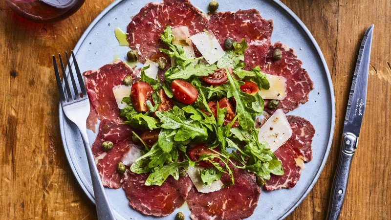 carpaccio de boeuf