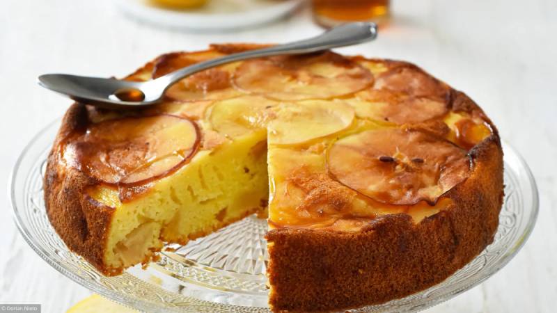 gâteau aux pommes