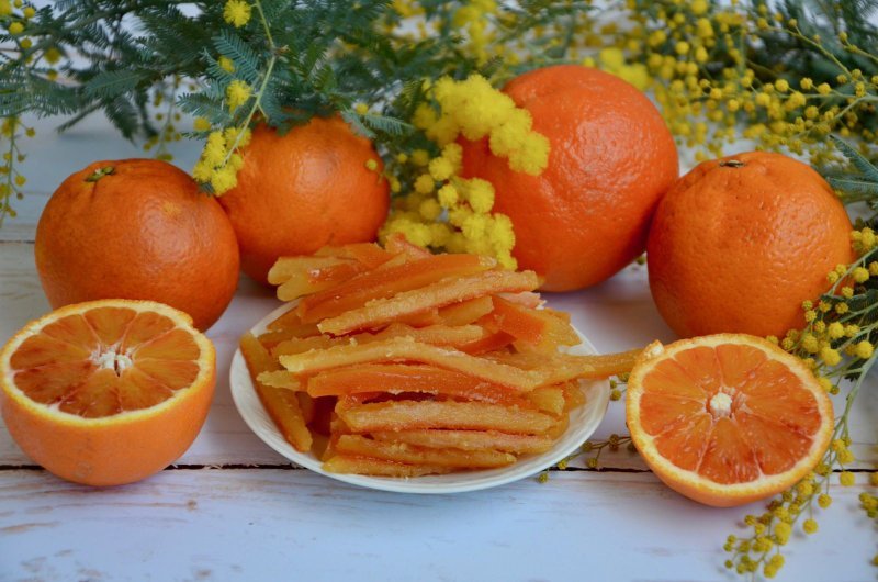 écorces orange