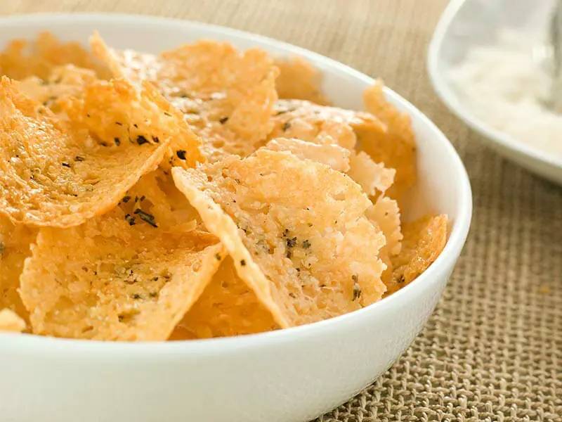 tuiles au parmesan