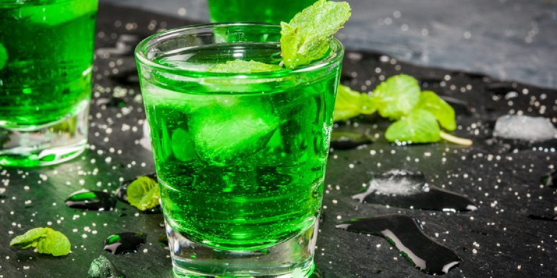 sirop de menthe