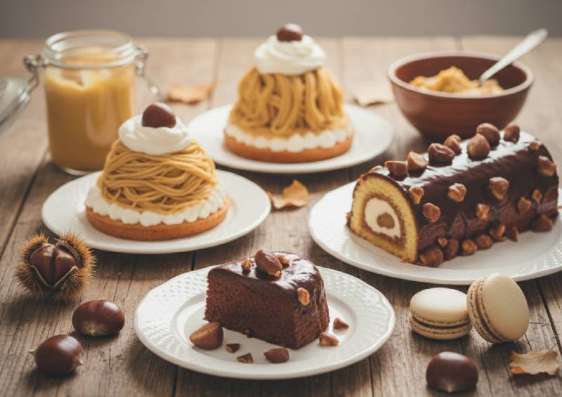 recettes de desserts aux marrons