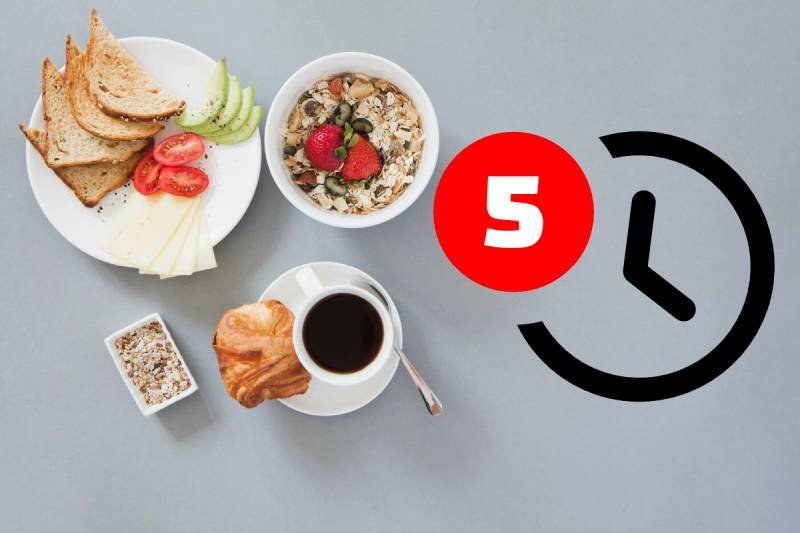 Petit-déjeuner Express : Recettes Prêtes en 5 Minutes