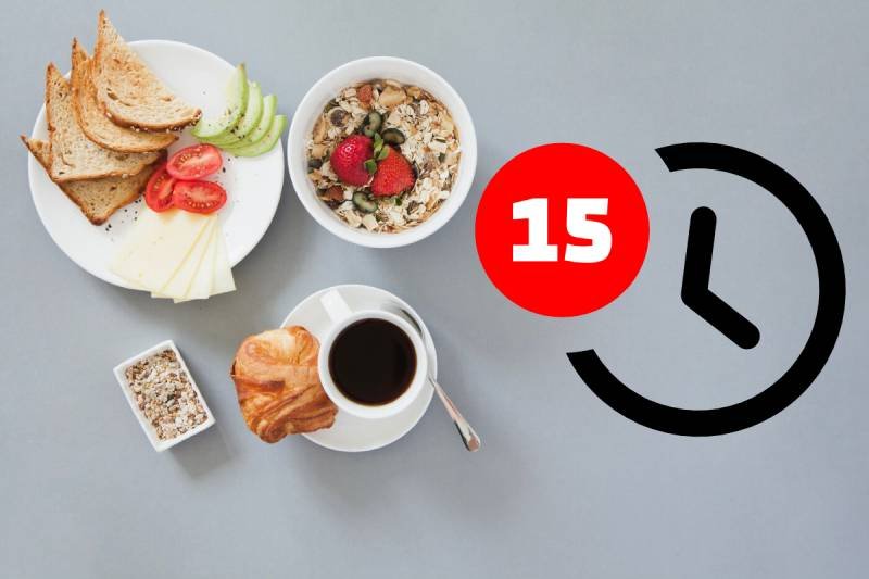 Petit-déjeuner Rapide Prêtes en 15 Minutes