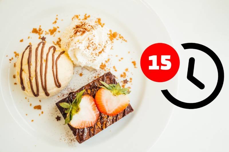 Desserts en 15 minutes