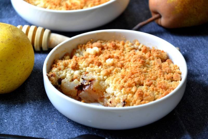 Crumble aux Poires