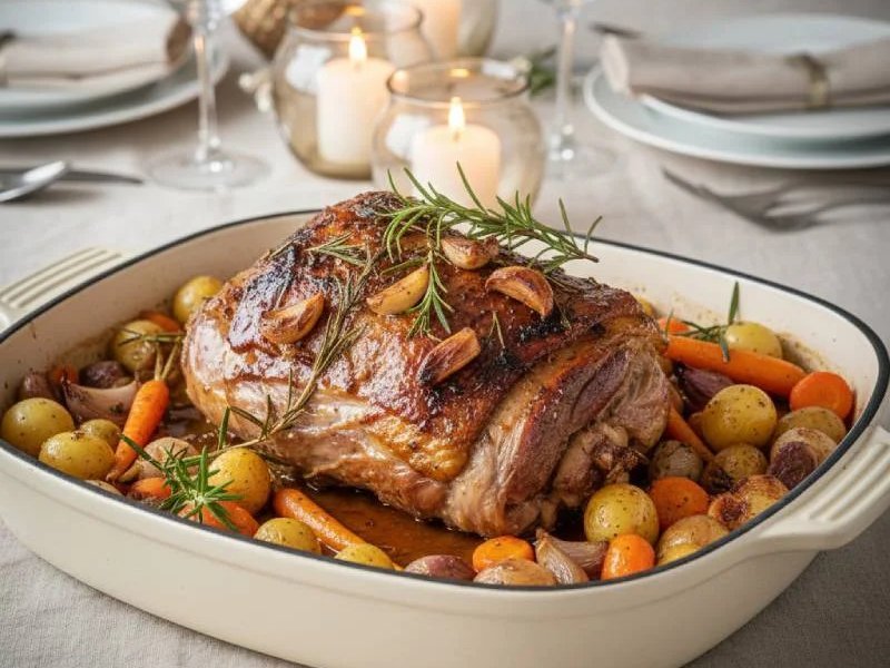 Gigot d’agneau de 7 heures aux épices de Noël : la recette ultime