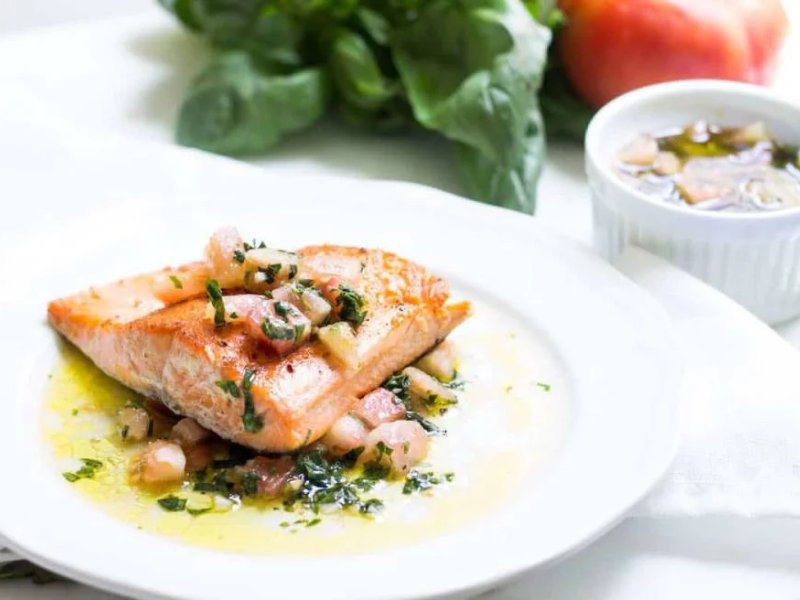 Quel poisson accompagner avec la sauce vierge ?