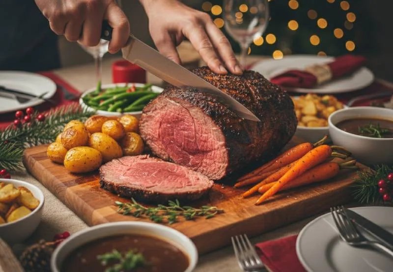 Rôti de Bœuf à Noël : La Recette Parfaite pour Votre Réveillon
