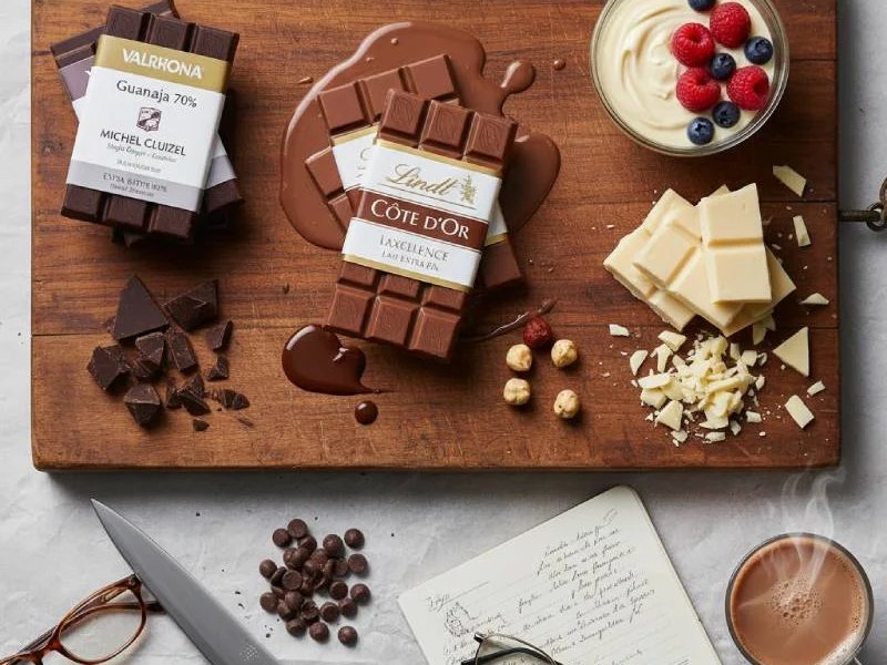 Les Types de Chocolat et Comment les Choisir