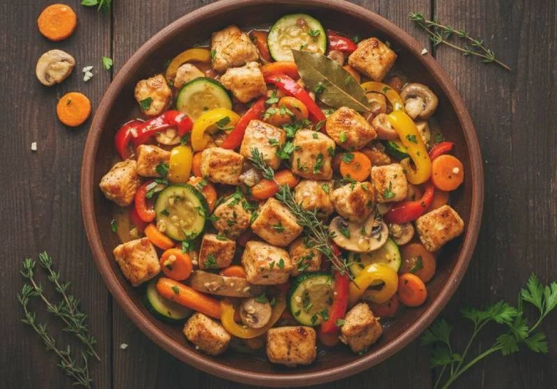 Sauté de Dinde à la Française: Recette Rapide en 30 Minutes