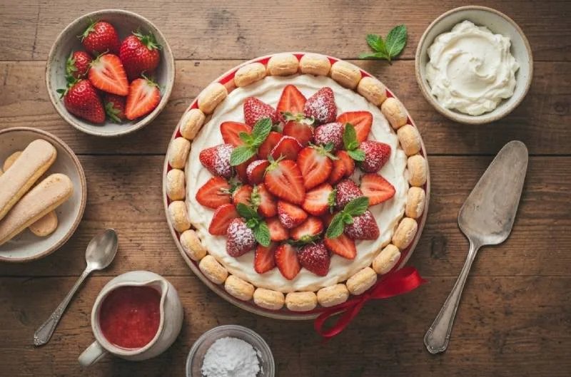 Charlotte aux Fraises : La Meilleure Recette Facile et Rapide, Inratable à Coup Sûr