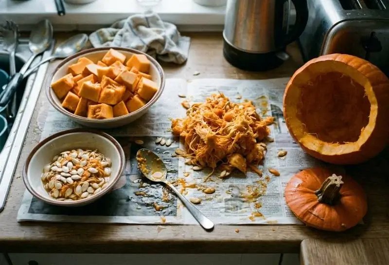 Que faire des restes de citrouille : chair, graines et écorce