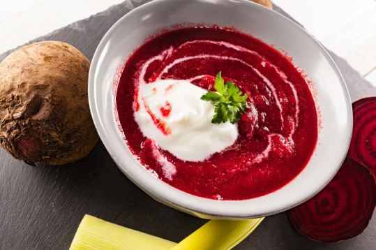 Velouté froid de betteraves au Companion