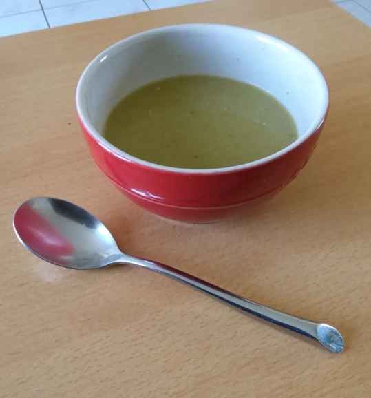 Soupe au chou, navet et poireau