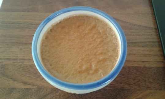 Crème brûlée au nutella