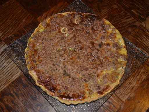 Tarte crumble choco - bananes