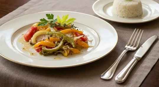 Cabillaud en papillote aux légumes