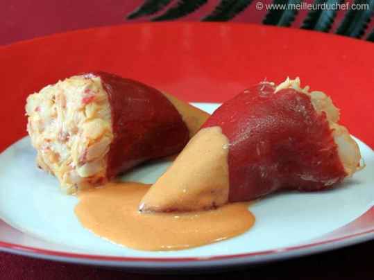 Pimientos del piquillos (poivrons farcies à la morue)