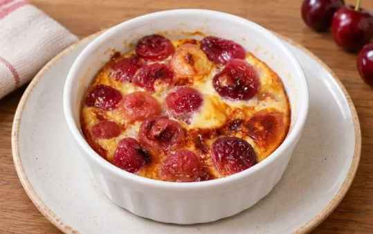 Petits Clafoutis aux Cerises à l’Airfryer