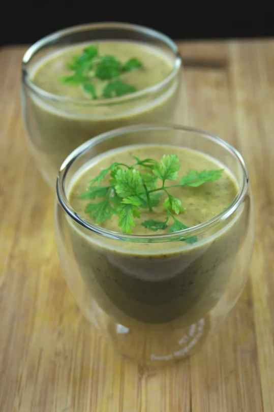 Soupe de lentilles au lard