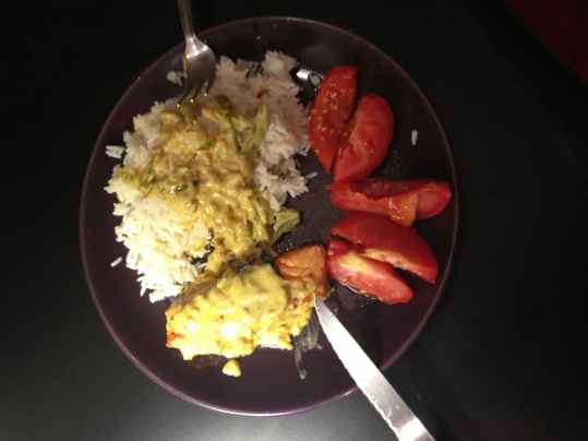 Pavés de saumon au curry