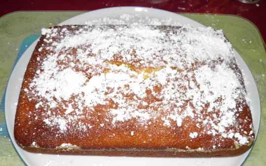 Gâteau orange-coco