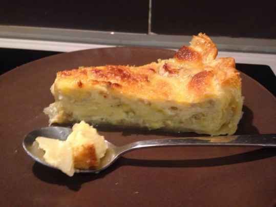 Tarte bananes, amandes et cannelle