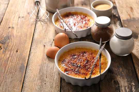 Crème brûlée au Cooking Chef
