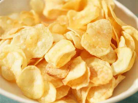 Chips de Pommes de Terre Classiques Faits Maison
