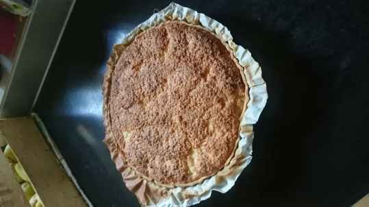 Tarte poire coco