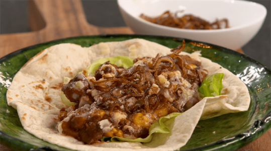 Fajitas de boeuf par Laurent Mariotte