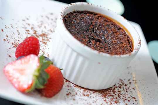 Fondants chocolat coeur carambar