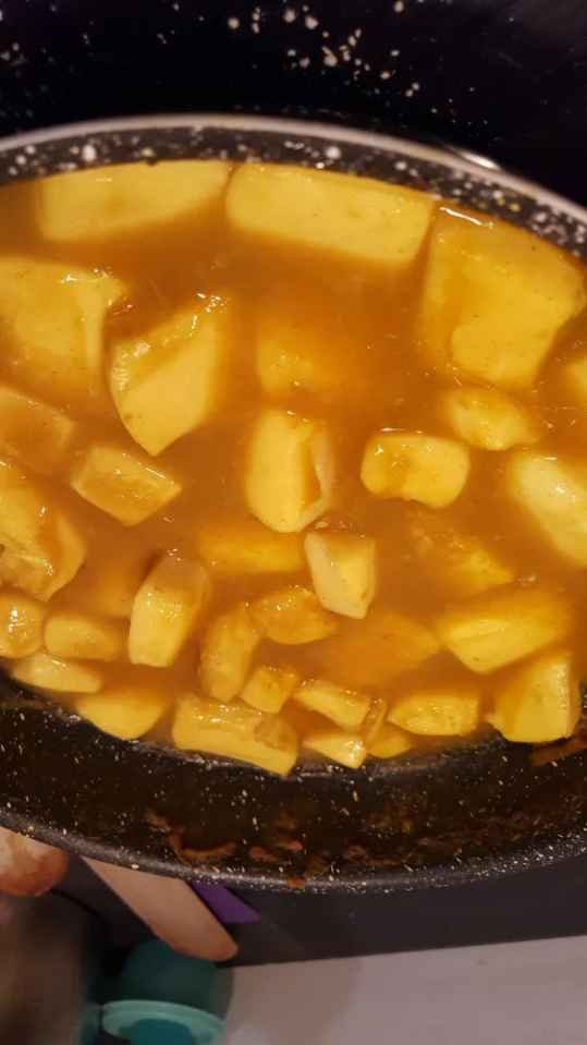Encornets au curry