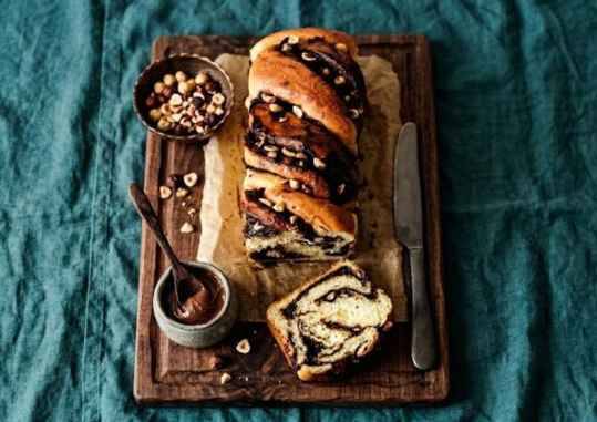 Babka chocolat noisettes gourmande et moelleuse