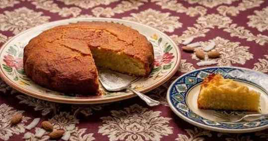 Gâteau moelleux aux amandes et sucre vanillé au Airfryer
