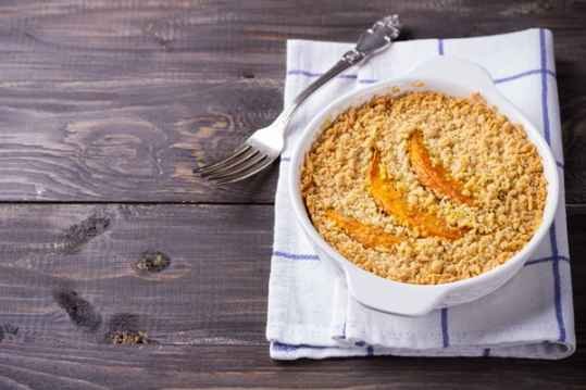 Crumble au potiron