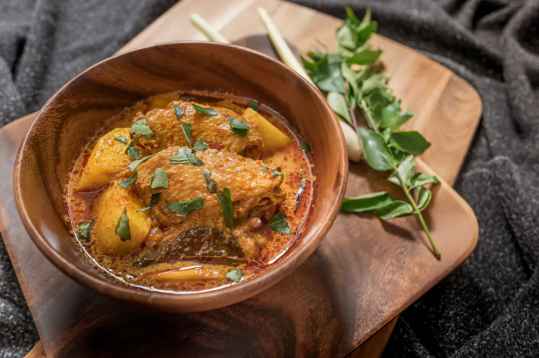 Cari de poulet (comme à la Réunion)