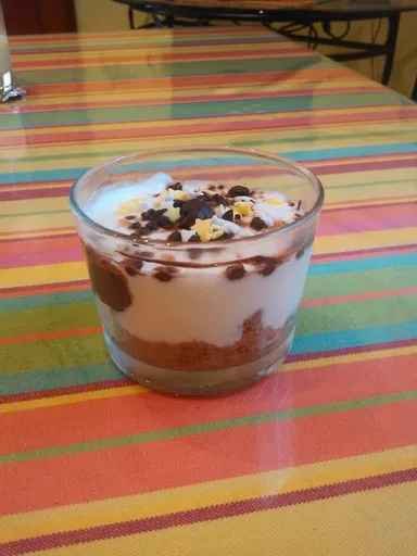 Verrine au spéculoos, Nutella et fromage blanc