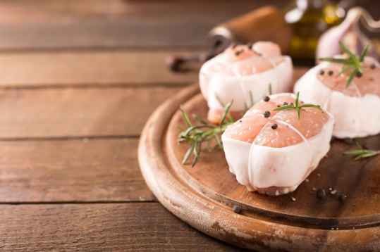 Paupiettes de veau aux raisins