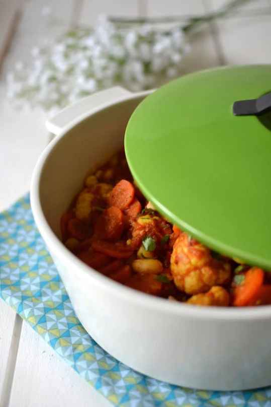 Ragoût végétarien aux légumes et riz