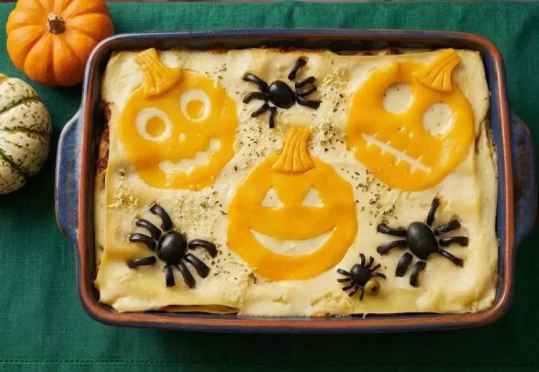 Lasagnes à la bolognaise façon Halloween