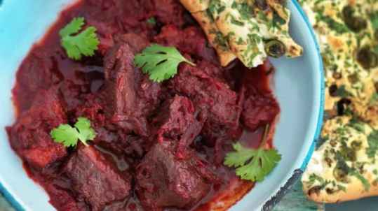 Ragoût d’agneau à la betterave
